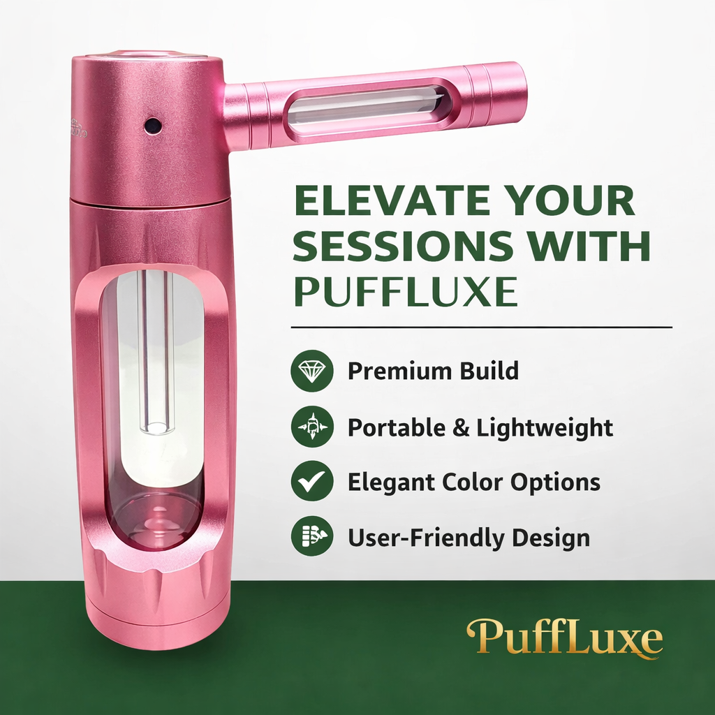 PuffLuxe Luxury Aluminum Water Bottle