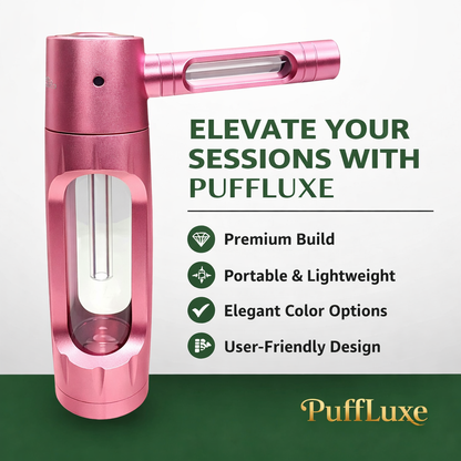 PuffLuxe Luxury Aluminum Water Bottle