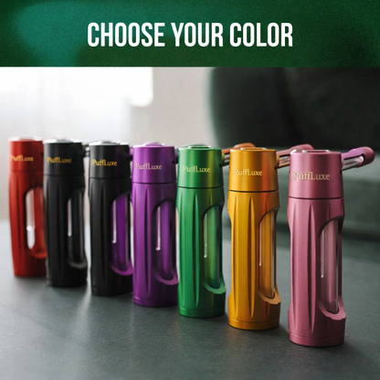 PuffLuxe Luxury Aluminum Water Bottle