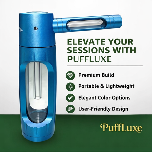 PuffLuxe Luxury Aluminum Water Bottle