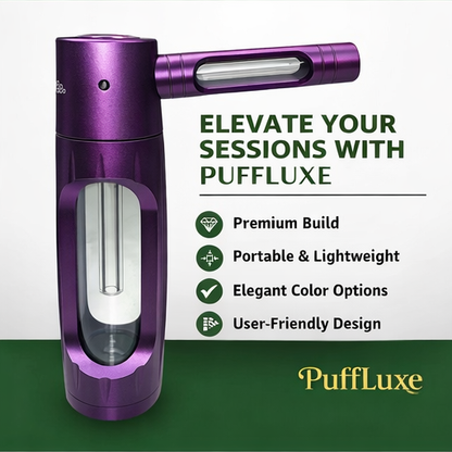 PuffLuxe Luxury Aluminum Water Bottle
