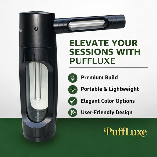 PuffLuxe Luxury Aluminum Water Bottle