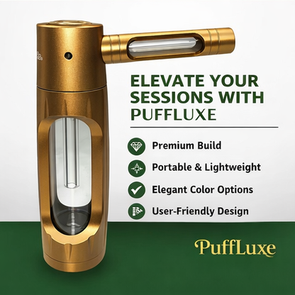 PuffLuxe Luxury Aluminum Water Bottle